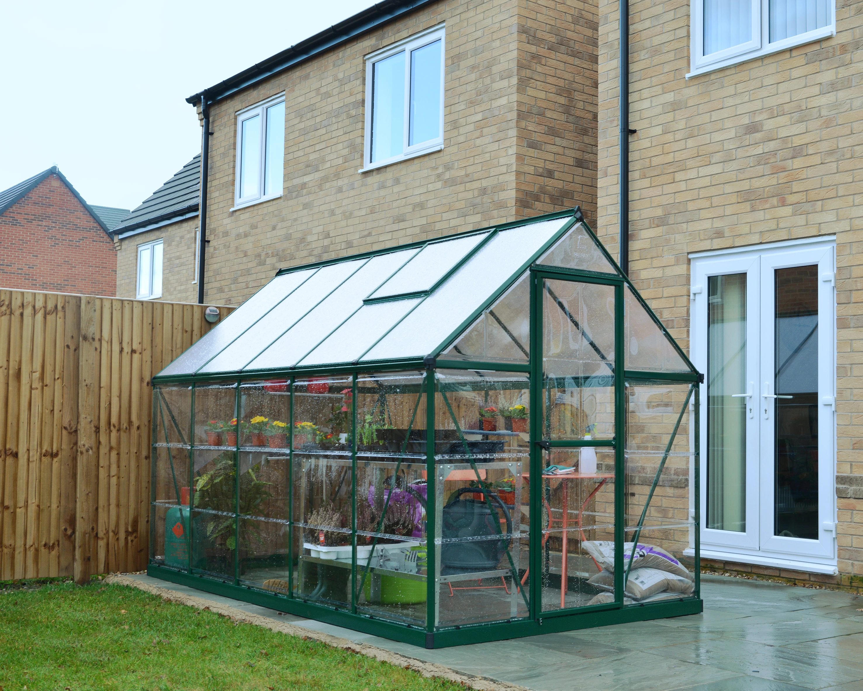 Palram Canopia Tuinkas Hybrid 185 x 305 cm Groen - Afbeelding 5